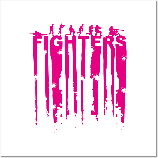 Fighters Wall Art by Penseurdesign